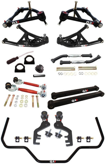 compare product QA1 69-72 GM G-Body Level 3 Drag Kit 2.0 w/o Shocks