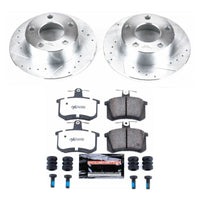 Power Stop 95 - 97 Audi A6 Rear Z26 Street Warrior Brake Kit - My Store