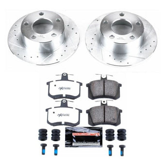 compare product Power Stop 95-97 Audi A6 Rear Z26 Street Warrior Brake Kit