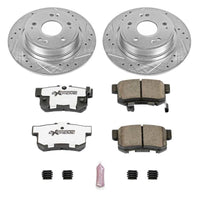 Power Stop 16 - 18 Acura ILX Rear Z26 Street Warrior Brake Kit - My Store