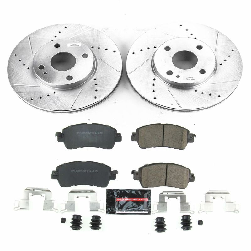 Power Stop 2016 Scion iA Front Z23 Evolution Sport Brake Kit - My Store