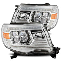 AlphaRex 05 - 11 Toyota Tacoma NOVA LED Projector Headlights Plank Style Chrome w/Activation Light/DRL - My Store