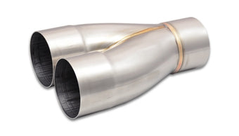 compare product Vibrant 2-1 SS Merge Collectors (3in Inlet Slipover ID 3in Outlet OD) - Sold Individually