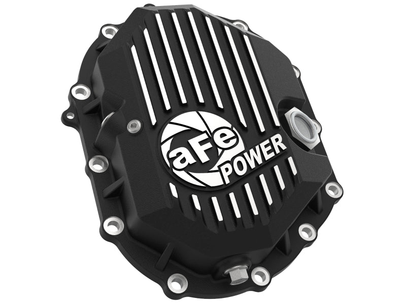 AFE Power 11 - 18 GM 2500 - 3500 AAM 9.25 Axle Front Differential Cover Black Machined Street Series - My Store