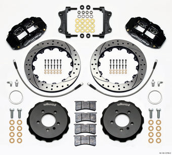 compare product Wilwood Narrow Superlite 6R Front Hat Kit 12.88in Drilled 06-12 Volkswagen GTI w/ Lines