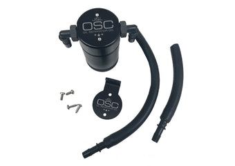 compare product J&L 99-04 Ford Lightning Passenger Side Oil Separator 3.0 - Black Anodized