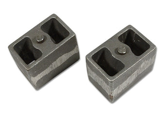 compare product Tuff Country 4in Cast Iron Lift Blocks (3in Wide/ Tapered) Pair