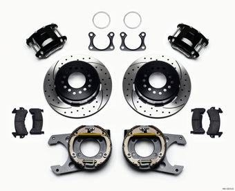 compare product Wilwood D154 P/S Park Brake Kit Drilled Big Ford 2.36in Offset