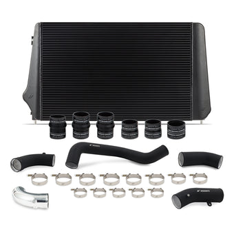 compare product Mishimoto 17-19 GM L5P Duramax Intercooler Kit - Black w/ WBK Pipes