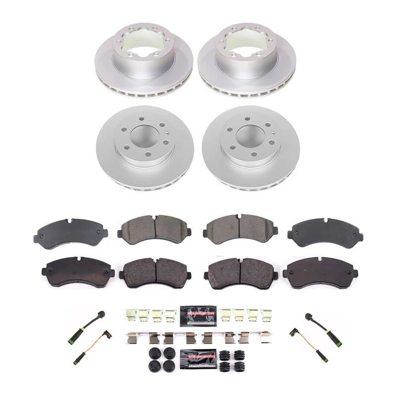 Power Stop 19 - 20 Mercedes - Benz Sprinter 4500 Rear Z23 Coated Brake Kit - My Store