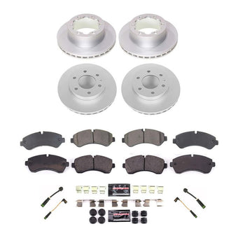 compare product Power Stop 19-20 Mercedes-Benz Sprinter 4500 Rear Z23 Coated Brake Kit