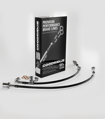 compare product Goodridge 08-15 Mitsubishi Lancer Stainless Steel Front Brake Lines