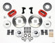 Wilwood Dynapro Dust - Boot Front Kit 11.00in Red 74 - 80 Pinto/Mustang II Disc Spindle only - My Store