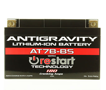 compare product Antigravity YT7B-BS Lithium Battery w/Re-Start