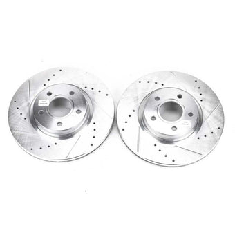 compare product Power Stop 13-18 Ford C-Max Front Evolution Drilled & Slotted Rotors - Pair