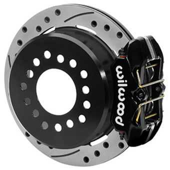 compare product Wilwood Ford Explorer 8.8in Rear Axle Dynapro Disc Brake Kit 11in Drilled/Slotted Rotor -Blk Caliper