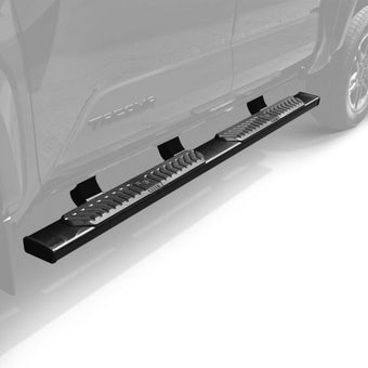 compare product Westin 24+ Tacoma Double Cab R5 Nerf Step Bars - Black