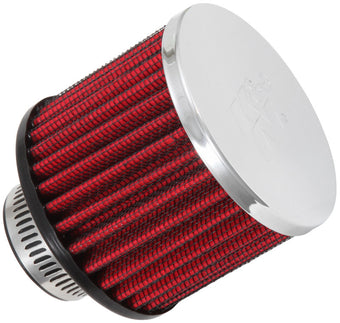 compare product K&N 1.25in Flange ID x 3in OD x 2.5in H Rubber Base Crankcase Vent Filter
