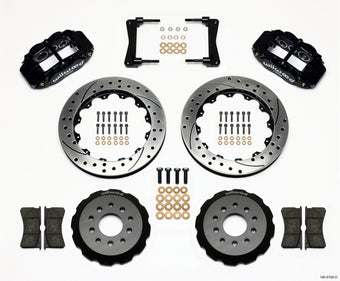 compare product Wilwood Narrow Superlite 6R Front Hat Kit 13.06in Drilled 2005-2014 Mustang