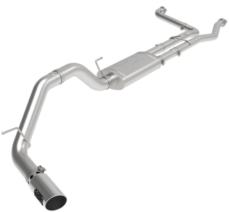 aFe MACHForce XP Exhausts Cat - Back SS - 409 Nissan Titan XD 16 - 19 V8 - 5.6L - Polished Tip - My Store