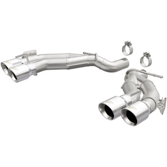 compare product MagnaFlow 2016 Chevy Camaro 6.2L V8 Race Axle Back w/ Quad Polished Tips