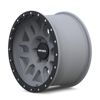 compare product Mayhem 8304 Delta 17x9 / 6x139.7 BP / -12mm Offset / 106mm Hub Matte Gunmetal- Matte Black Lip Wheel