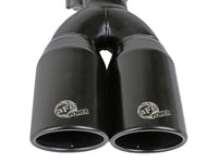 aFe MACH Force - Xp 409 Stainless Steel Clamp - on Exhaust Tip 2.5in Inlet 3.5in Outlet - Black - My Store