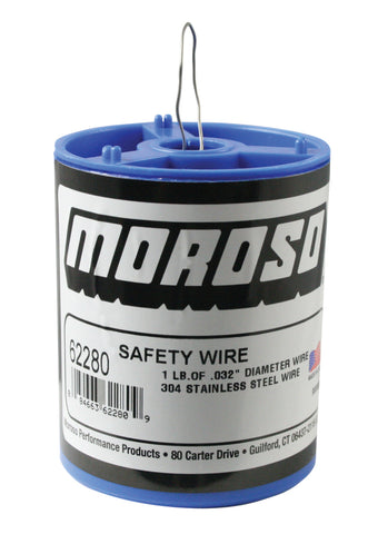 compare product Moroso Safety Wire - Stainless Steel - 1lb Can