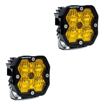 compare product Baja Designs Squadron 2.0 Sport (Pair) LED Wide Cornering / No Harness - Baja Amber