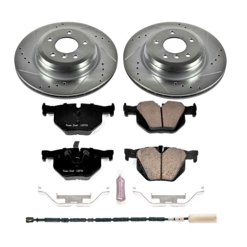 Power Stop 13 - 15 BMW X1 Rear Z23 Evolution Sport Brake Kit - My Store