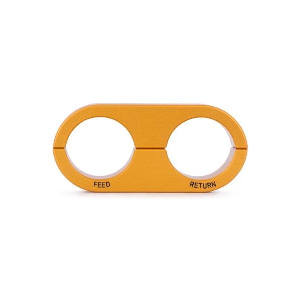 Mishimoto Oil Line Stay - 10AN - Gold - My Store