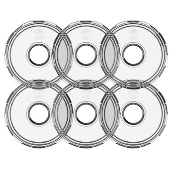 compare product KC HiLiTES Cyclone V2 LED - Replacement Lens - Clear - 6-PK