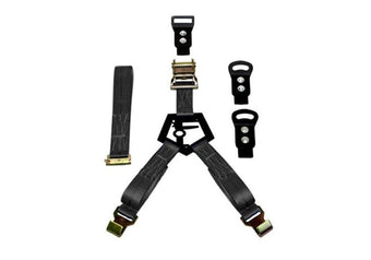 compare product N-Fab Bed Mounted Rapid Tire Strap Universal - Gloss Black - Black Strap