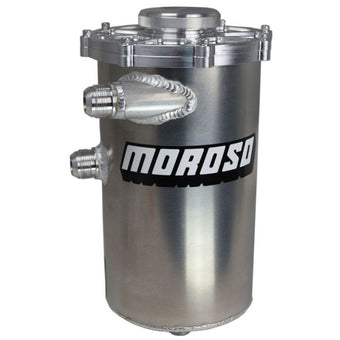 compare product Moroso 15in Tall 7in Dia 6qt Dry Sump Tank