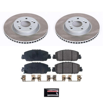compare product Power Stop 13-22 Honda Accord Front Semi-Coated Rotor Kit
