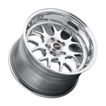 compare product Weld S77 20x9 / 5x5in BP / 5.8in. BS Polished Wheel (High Pad) - Non-Beadlock