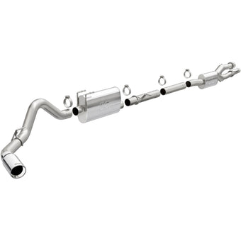 compare product MagnaFlow 2020 Ford F250/F350 3.5in Street Series Cat-Back Exhaust Rear Passenger Exit-Polished Tip