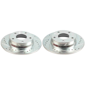 compare product Power Stop 20-25 Nissan Sentra Rear Drilled & Slotted Rotor - Pair