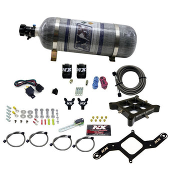 compare product Nitrous Express 4150 Billet Crossbar Stage 6 Nitrous Kit (50-300HP) w/Composite Bottle