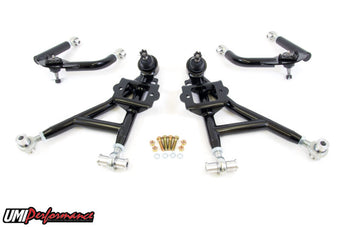compare product UMI Performance 93-02 GM F-Body Front A-Arm Kit Adjustable Drag