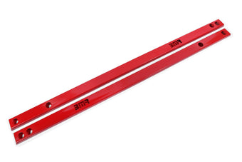 compare product BMR 15-20 S550 Mustang Chassis Jacking Rails (Shorter Tube) - Red
