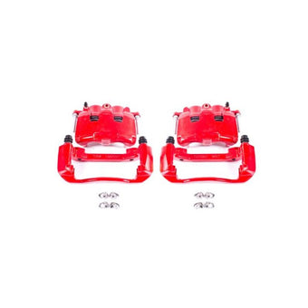 compare product Power Stop 05-08 Dodge Dakota Front Red Calipers w/Brackets - Pair