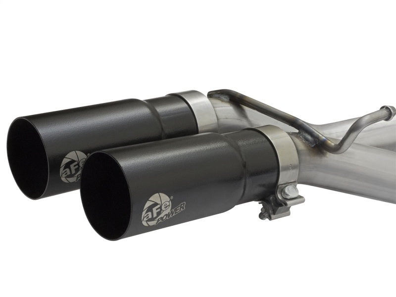 aFe Rebel Exhausts Cat - Back SS Ford F - 150 04 - 08 V8 4.6/5.4L w/ Black Tips - My Store