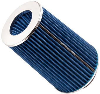 compare product Spectre Adjustable Conical Air Filter 9-1/2in. Tall (Fits 3in. / 3-1/2in. / 4in. Tubes) - Blue