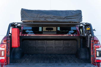 compare product DV8 Offroad 07-23 Toyota Tundra / 09-23 Ford F150 Raptor MTO Series Bed Rack -  2pc Adj.