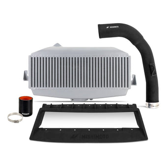 compare product Mishimoto 22+ WRX TMIC Kit Silver Core Black Pipes