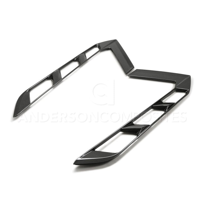 Anderson Composites 20 - 21 Chevrolet Corvette C8 Carbon Fiber Rear Hatch Vents - My Store
