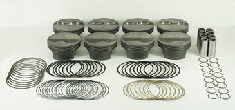 compare product Mahle MS Piston Set SBC 400ci 4.125in Bore 3.5/3.75stk 6.125/6in Rod .927 Pin 12.3/13.1 CR Set of 8