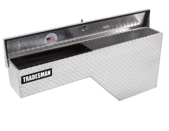 compare product Tradesman Aluminum Fender Well Truck Tool Box (48in.) - Brite