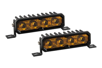 compare product Diode Dynamics SS6 Sport Yellow Combo Standard ABL (pair) 3000K